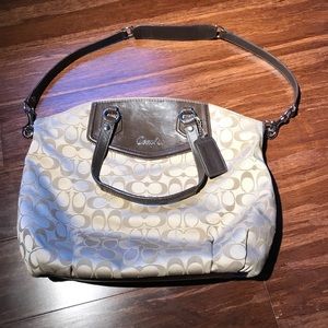 Large Coach Tote. Gently Used